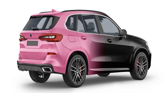 GMT Printable Vinyl Gradient in pink and black Digital Print Car Wrap Vinyl DIY Customized Design Substitute to MPI 1105