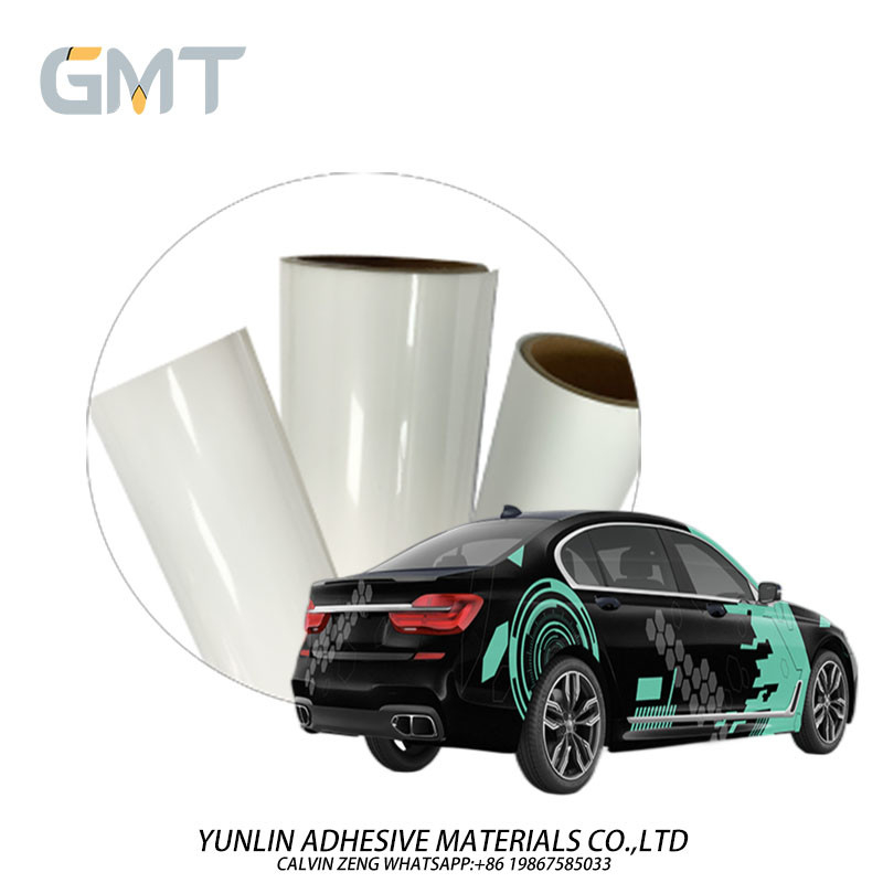 Digital Removable Bubble Free White/Grey Glue Color Changing Car Wrap